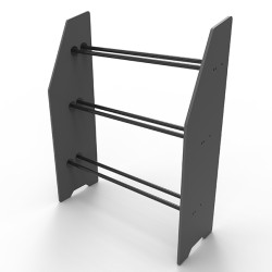 Mueble mancuernas tres bandejas