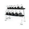 Mueble para pesas rusas kettlebells marca o live