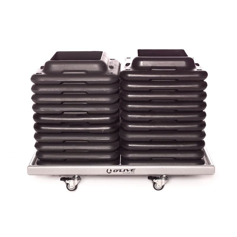 Mueble bases step marca o live fitness
