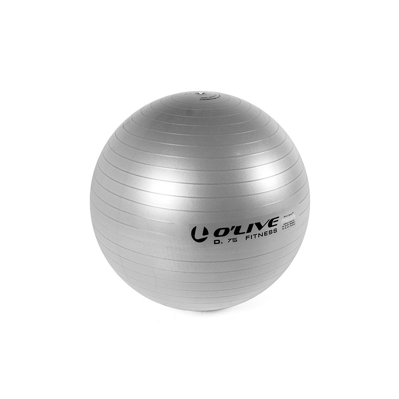 Fitness Ball O'Live Gris 75 cm
