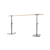 Soporte Con Ruedas-Graduable Barra Ballet Simple 3 m