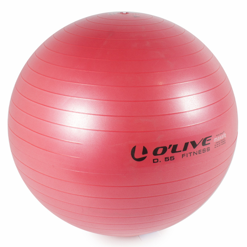 Fitness Ball O'Live Rojo 55 cm