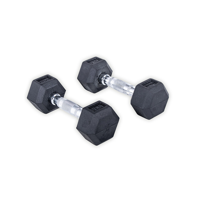 Mancuernas hexagonales 3 kg