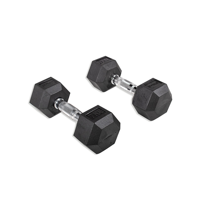 Mancuernas hexagonales 7 kg