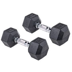 Mancuernas hexagonales 8 kg