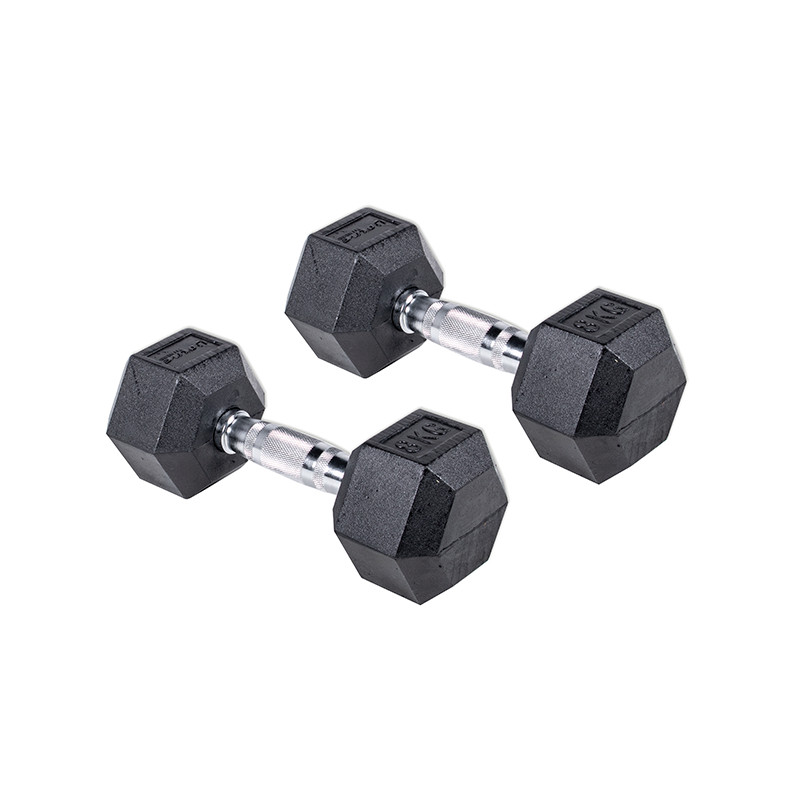 Mancuernas hexagonales 8 kg