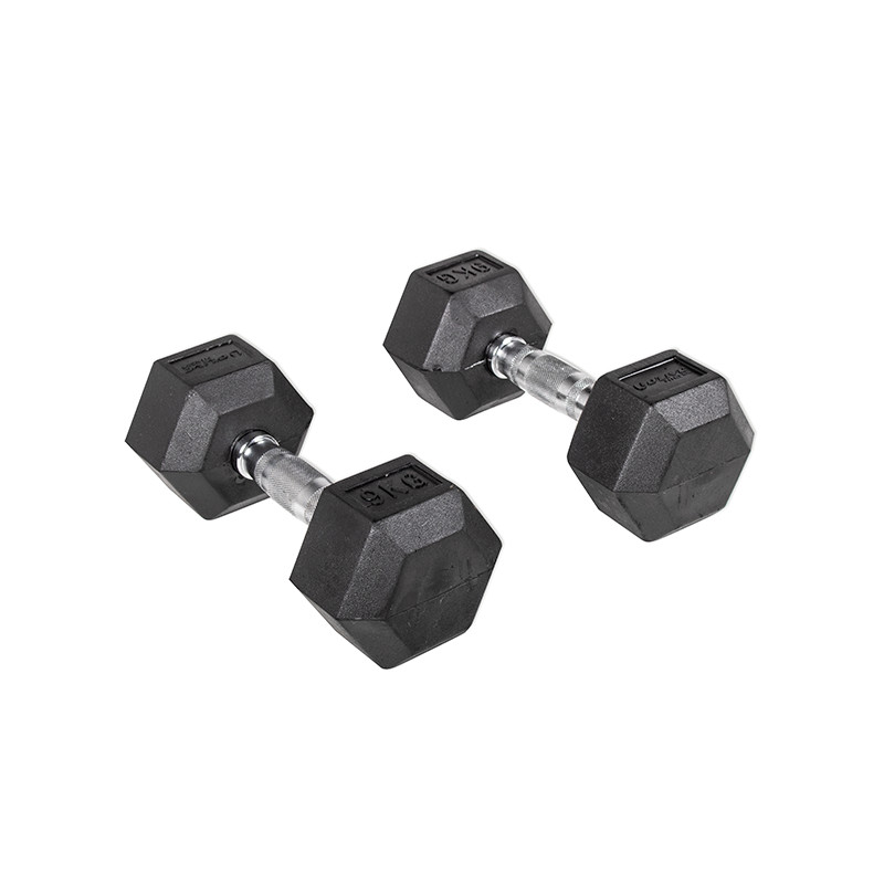 Mancuernas hexagonales 9 kg