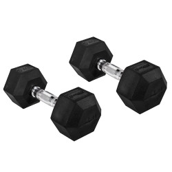 Mancuernas hexagonales 10 kg