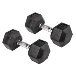 Mancuernas hexagonales 12.5 kg