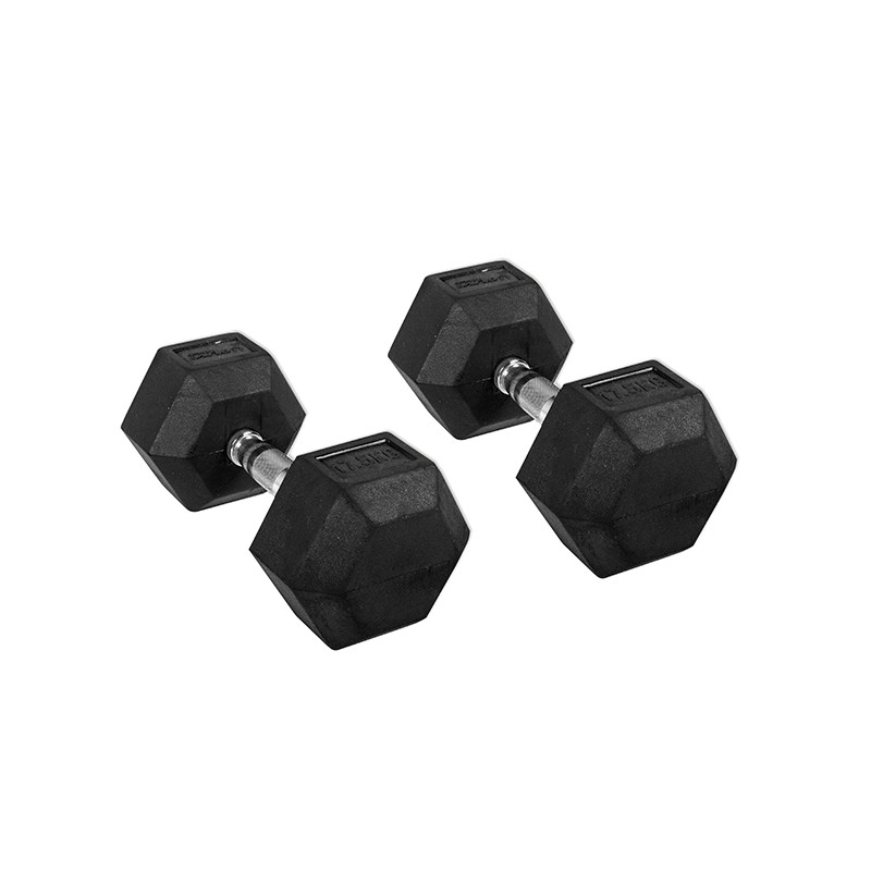 Mancuernas hexagonales 17.5 kg