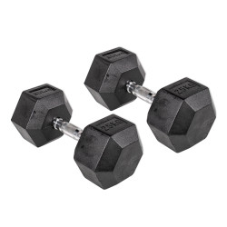 Mancuernas hexagonales 25 kg