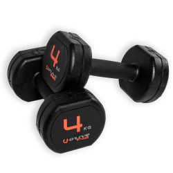 Mancuernas De Goma O'Live 4 Kg