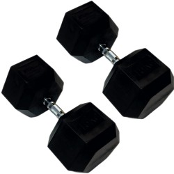 Mancuernas Hexagonales O'Live, 40 Kg