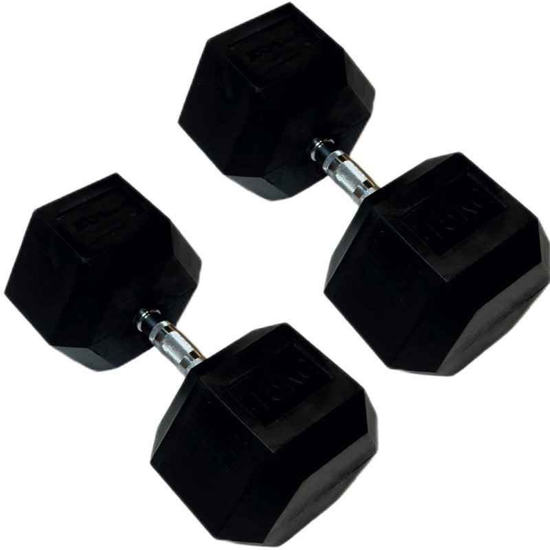 Mancuernas Hexagonales O'Live, 40 Kg