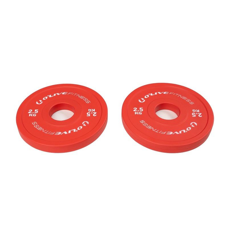 Discos Fraccionales O'Live Fitness 2,5kg