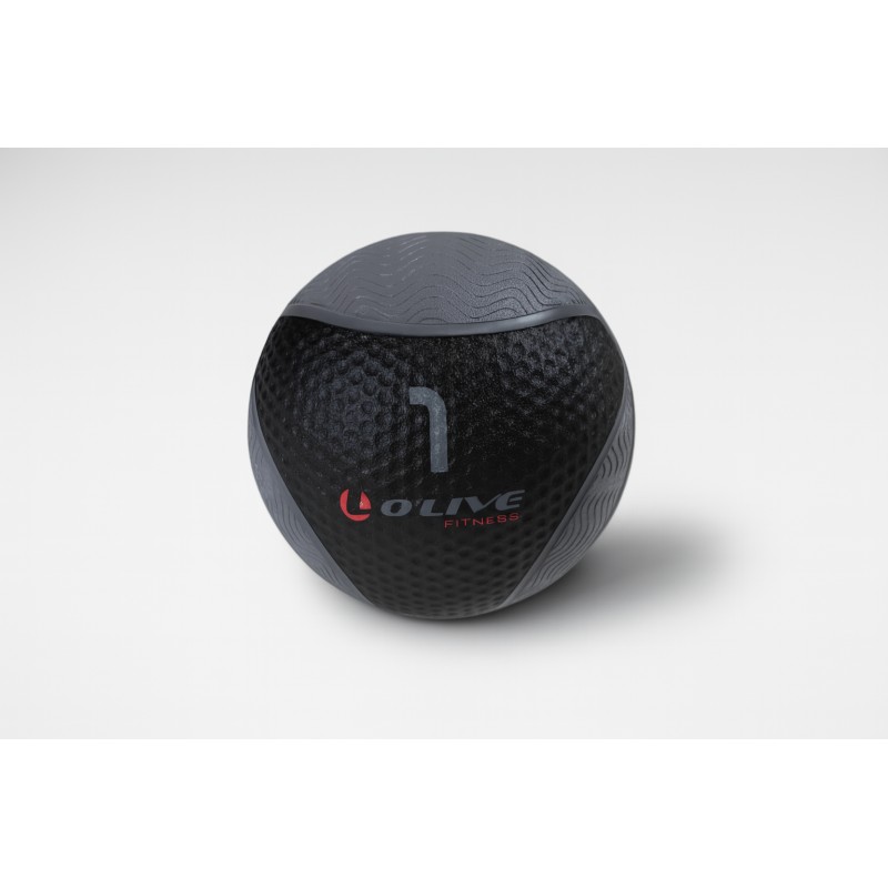Balón Medicinal O'Live 1 kg BLK EDT | Agarre Pro