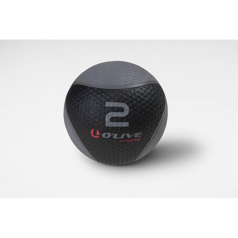 Balón Medicinal O'Live 2 kg BLK EDT | Fitness Pro