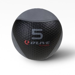 Balón Medicinal O'Live 5 kg BLK EDT | Alto Rendimiento