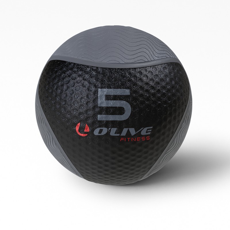Balón Medicinal O'Live 5 kg BLK EDT | Alto Rendimiento