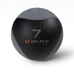 Balón Medicinal O'Live 7 kg BLK EDT | Máxima Resistencia