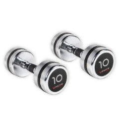 Mancuernas Cromadas O'Live Fitness, 10 Kg