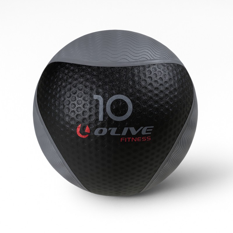 Balón Medicinal O'Live 10 kg BLK EDT | Potencia Pro